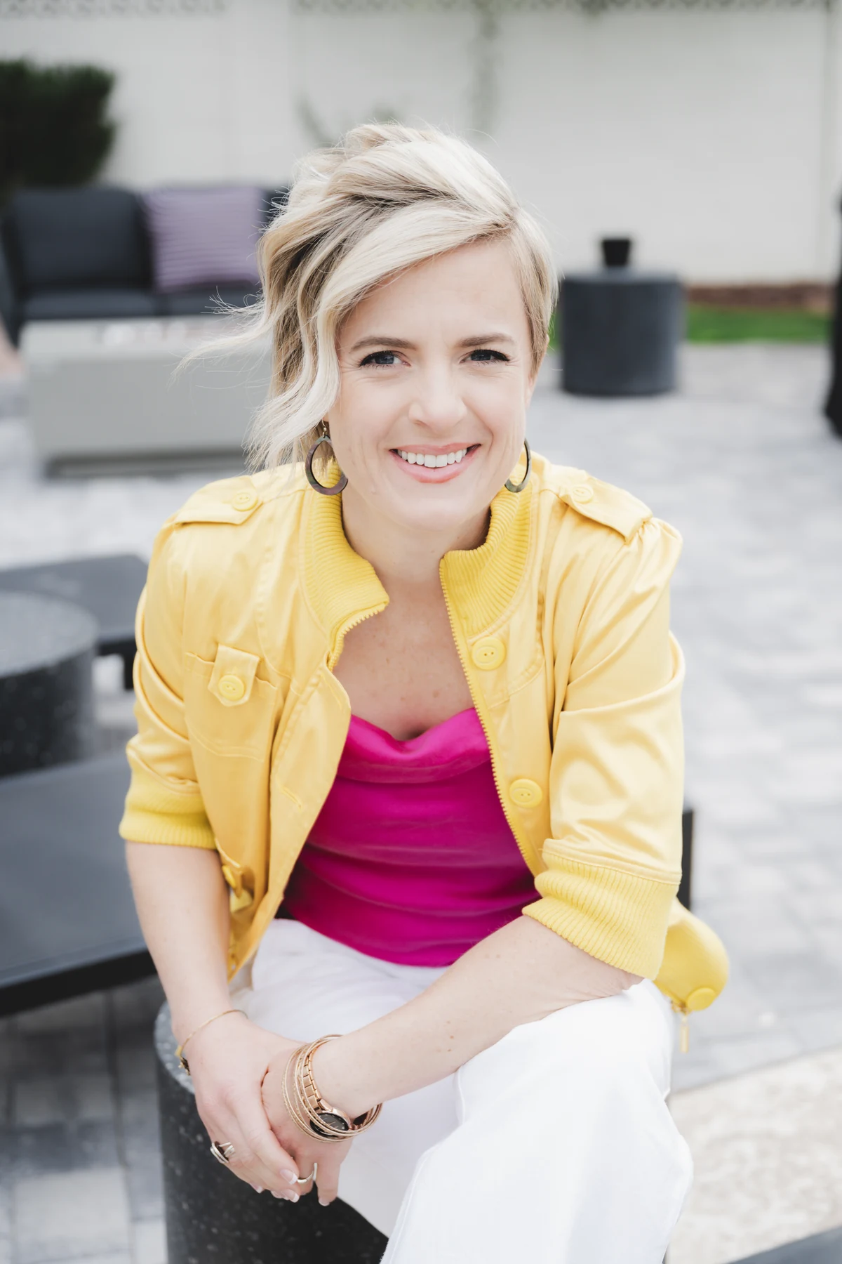 Teresa Porter, founder and CEO of Sirrine Yoga